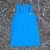 Runyon Men's Cyan Safety Blue Racerback Fitness Tank Top - Running, Workout, Gym Singlet - Made In The USA
