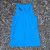 Runyon Men's Cyan Safety Blue Racerback Fitness Tank Top - Running, Workout, Gym Singlet - Made In The USA