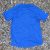 Men's Royal Blue and Hot Pink Running Shirt Moisture Wicking American Made In USA