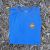Runyon Mens Long Sleeve Camp Shirt Hiking Running Royal Blue American Made In USA