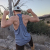 Runyon Steel Grey Razor Strap Pump Tank - Gym Stringer Racerback Workout Tank Top American Made In USA
