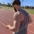 Runyon Men's Steel Grey Racerback Fitness Tank Top - Running, Workout, Gym Singlet - Made In The USA