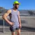 Runyon Men's Steel Grey Racerback Fitness Tank Top - Running, Workout, Gym Singlet - Made In The USA