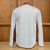 Runyon Men's Long Sleeve White Running Shirt Made In USA - Training, Workout, Hiking, Gym