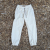 Runyon Vintage Winter White French Terry Cotton Sweatpant Joggers - American Made In USA - Runyon Canyon Apparel