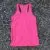 Runyon Women's Hot Pink Fitness Running Tank Top American Made In USA