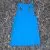Runyon Women's Safety Blue Cyan Fitness Running Tank Top American Made In USA
