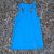 Runyon Women's Safety Blue Cyan Fitness Running Tank Top American Made In USA