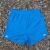 Runyon Women's Unisex Bright Blue Cyan 4" Ranger Retro Running Short American Made In USA Track Workout Gym Yoga Fitness Short American Made In USA