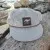 Runyon Silverado Light Grey Reflective Mesh Trail Cap for Running, Hiking, Working Out, Fitness, Outdoors. American Made In USA.
