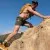 Runyon Black Pine Reflective Mesh Trail Cap for Running, Hiking, Working Out, Fitness, Outdoors. American Made In USA.