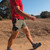 Runyon Mens Red American Made In USA Running Shirt Performance Moisture Wicking Workout Shirt