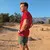 Runyon Mens Red American Made In USA Running Shirt Performance Moisture Wicking Workout Shirt