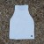 Runyon Brown Logo Hybrid Training Tank for Running, Gym, Workouts American Made In USA White Tank Top Singlet