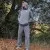 Runyon Heather Grey French Terry Tri Blend Sweatpant Joggers - American Made In USA - Runyon Canyon Apparel