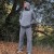 Runyon Heather Grey French Terry Tri Blend Sweatpant Joggers - American Made In USA - Runyon Canyon Apparel
