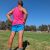 Runyon Bright Cyan Blue Running Short - Retro Ranger 4" Inch Workout Short American Made In USA