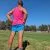 Runyon Men's Hot Pink Racerback Fitness Tank Top - Running, Workout, Gym Singlet - Made In The USA