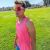 Runyon Men's Hot Pink Racerback Fitness Tank Top - Running, Workout, Gym Singlet - Made In The USA