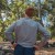 Runyon Mens Long Sleeve Camp Shirt Hiking Running Steel Medium Grey American Made In USA