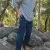 Runyon Mens Long Sleeve Camp Shirt Hiking Running Steel Medium Grey American Made In USA