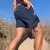 Runyon Scoutster Mens Navy Blue 5" Trail Running Hiking Outdoor Adventure Short American Made In USA