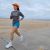 Runyon Women's Unisex Steel Grey Long Sleeve Running Shirt Made In USA - Moisture Wicking Gym, Workout, Fitness Shirt