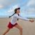 Runyon Women's Unisex Long Sleeve White Running Shirt Made In USA - Training, Workout, Hiking, Gym