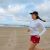 Runyon Women's Unisex Long Sleeve White Running Shirt Made In USA - Training, Workout, Hiking, Gym