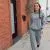 Runyon French Terry Cotton Heather Grey Pullover Hoodie Sweatshirt - Hidden Pockets, Thumbholes & Watch Windows - American Made In USA