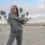 Runyon French Terry Cotton Heather Grey Pullover Hoodie Sweatshirt - Hidden Pockets, Thumbholes & Watch Windows - American Made In USA