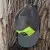 Runyon Made In USA Camp Hat - Charcoal (Dark Grey,Graphite) Camp Hat with Neon Yellow Front Panel Moisture Wicking, Mesh Side Panels, Lightweight, Breathable