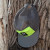 Runyon Made In USA Camp Hat - Charcoal (Dark Grey,Graphite) Camp Hat with Neon Yellow Front Panel Moisture Wicking, Mesh Side Panels, Lightweight, Breathable
