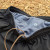Runyon Mens 3" Running Short in Black - Made In USA - Coyote Brown Zipper Phone Pocket, Lined, Brown Inside Drawcords, Mesh Liner.  Made In Los Angeles.
