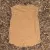 Runyon Men's Tan  Medium Brown -  100% Cotton Muscle Tee - Made In USA - Hiking, Running, Workout, Fitness, Outdoors - Cottontrails Muscle Tees