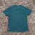 Men's 100% cotton athletic short sleeve shirt in forest green, Made in USA by Runyon, for running, hiking, gym workouts and training