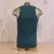 Men's 100% cotton athletic tank top singlet in Forest Green, Made in USA by Runyon, for running, hiking, gym workouts and training