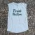 Runyon Men's Forest Nation on Sand Creme Beige 100% Cotton Muscle Tee - Made In USA - Hiking, Running, Workout, Fitness, Outdoors - Cottontrails Muscle Tees