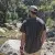 Runyon Made In USA Olive Green Cotton Hiking Trail Running Shirt - 100% Cotton - Cottontrails™