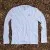 Runyon American Made In USA Men's White Long Sleeve Trail Running Shirt Moisture Wicking Performance Active Shirt Warm Weather Sun Protection