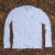 Runyon American Made In USA Men's White Long Sleeve Trail Running Shirt Moisture Wicking Performance Active Shirt Warm Weather Sun Protection