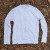 Runyon American Made In USA Men's White Long Sleeve Trail Running Shirt Moisture Wicking Performance Active Shirt Warm Weather Sun Protection