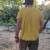 Runyon Made In USA Golden Yellow Cotton Hiking Trail Running Shirt - 100% Cotton - Cottontrails™