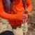 Runyon Men's Hot Orange Safety Orange Unisex Pocketed Sun Hoodie - Drawcord, Inside Pockets, Watch Window, Lightweight, UPF Sun Protection, Minimal Branding