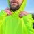 Runyon Men's Fluorescent Yellow Safety Yellow Unisex Pocketed Sun Hoodie - Drawcord, Inside Pockets, Watch Window, Lightweight, UPF Sun Protection, Minimal Branding