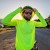 Runyon Men's Fluorescent Yellow Safety Yellow Unisex Pocketed Sun Hoodie - Drawcord, Inside Pockets, Watch Window, Lightweight, UPF Sun Protection, Minimal Branding