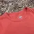 Men's 100% cotton athletic short sleeve shirt in Rust Brick Red, Made in USA by Runyon, for running, hiking, gym workouts and training