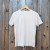 Men's 100% cotton athletic short sleeve shirt in sand, Made in USA by Runyon, for running, hiking, gym workouts and training