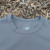 Men's 100% cotton athletic short sleeve shirt in Steel Grey, Made in USA by Runyon, for running, hiking, gym workouts and training