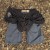 Runyon SupraPlush™ black 5-inch men's running shorts with 2-in-1 compression liner, lightweight performance shell, dual side pockets, phone pockets, handcrafted in Los Angeles, Made in USA.